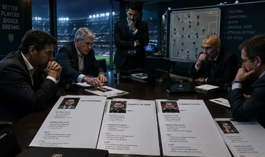 Fenerbahçe’de Teknik Direktör Operasyonu: Cihan Kamer Yönetiminde Kritik Süreç