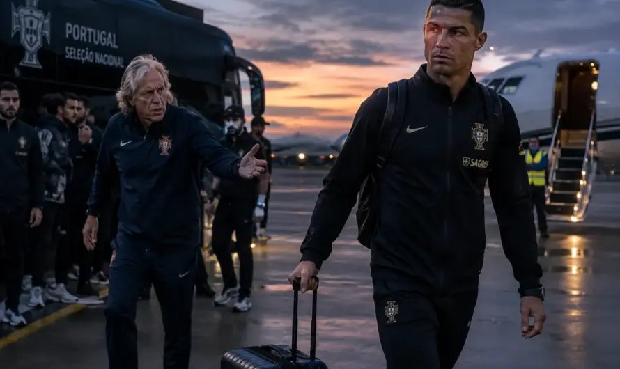 Portekiz Milli Takımı’nda Ronaldo ve Jorge Jesus Arasında Büyük Çatlak