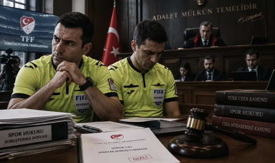 Türk Futbolunda Adli Süreç: Hakemler Hakkında Şoke Eden İddialar
